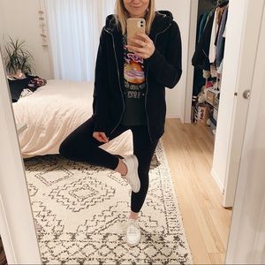 Aritzia - TNA Long zip hoodie